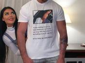 Omg! Interesting T-Shirt Girl Gave Boyfriend Stop From Cheating (Photos)