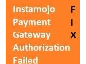 Instamojo Payment Gateway Authorization Failed Error