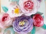 Stylish Watercolor Wedding Cakes