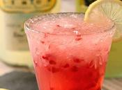 Limoncello Raspberry Sparkling Slushy Cocktail
