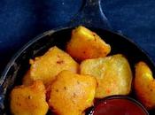 Crispy Pumpkin Fritters, Kaddu Pakoda Recipe