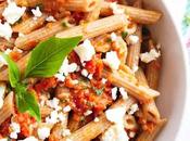 Pasta with Sun-Dried Tomato Pesto Feta