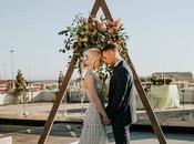 Spring Inspired Wedding Inspiration with Urban Flair