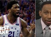 Joel Embiid Punishing Raptors Down 76ers’ Stephen First Take