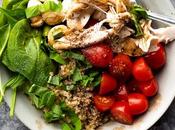 Caprese Chicken Quinoa Salad