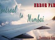 Error Fare: Montreal Mumbai Only $455 (CAD)