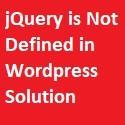 jQuery Defined WordPress Solution