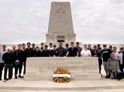Battle Gallipoli Century Disaster Allies Visit Aussie Team