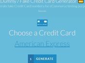 Best Fake Credit Card Generator Tools Online 2019