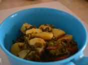 Aloo Palak Sabzi, Make Vegan Potato Spinach