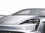 Porsche Shares Sketches Upcoming Taycan