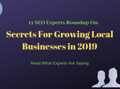 Experts Roundup: Secrets Growing Local Businesses 2019