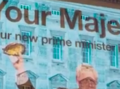 'Your Prime Minister Liar': Boris Johnson Protest Projected Buckingham Palace