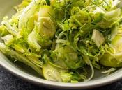 Apple, Fennel, Brussels Sprouts Slaw