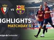 Highlights Osasuna Barcelona (2-2)