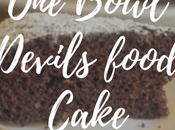Bowl Devils Food Cake Michaelmas