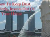 Keep Dust, Bacteria, Insects Your House, कीटाणु जीवाणु बाहर