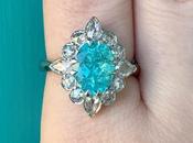 Paraiba Tourmaline Rose Halo