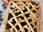 Italian Blueberry Crostata Made with Less Sugar Homemade HIGHLY RECOMMENDED!!!