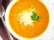 Butternut Squash Bisque with Thyme Parmesan
