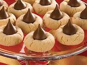 Peanut Butter Blossom Cookies with Hershey Kisses