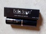 Bella Voste Sheer Creme Lust Lipstick Love Review Swatches