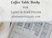 Best Coffee Table Books Light Airy Decor