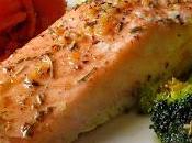 Garlic Butter Salmon Broccoli