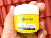 Garnier Light Complete Yoghurt Night Cream Review