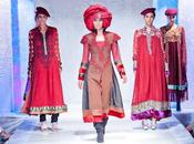 Colorful Dress Collection Nauman Arfeen Pakistan Fashion Week 2012