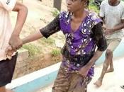 Woman Jumps Into Osun River Over Hunger Caused Lockdown (Photos)