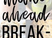 Healthy Make Ahead Breakfast Recipes