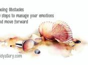Facing Obstacles Steps Help Manage Your Emotions Surge Forward