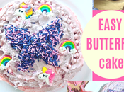 Make Easy Butterfly Cake