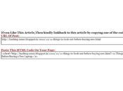 "Link This Post" Widget Below Every Blog Post Blogger