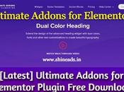 [Latest] Ultimate Addons Elementor Plugin Free Download