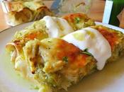 Green Chili Chicken Enchiladas