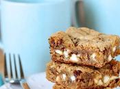 Browned Butter Blondies with White Chocolate Chips Pecans