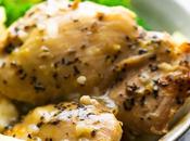 Instant Lemon Garlic Chicken Thighs