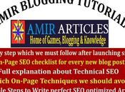 Amir Blogging Tutorial On-Page Part