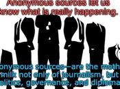 Anonymous Sources Critical Democracy