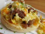 English Muffin Breakfast Pizza