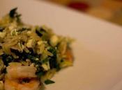 Orzo Salad with Shrimp Feta