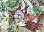 Mushroom Bacon Pasta