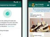 Update: WhatsApp Launched Disappearing Message Options