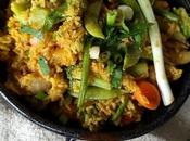 Asian Curried Fried Rice Chicken