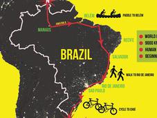 Brazil 9000 Expedition: North-to-South Foot, Pedal Paddle