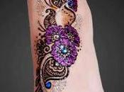 Latest Pakistani Feet Mehndi Designs 2012