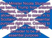 Scotland Bars Trump From Entering Their Territory