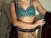 Bottle Green Lehenga Blouse